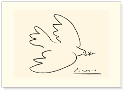 ピカソの鳩の絵